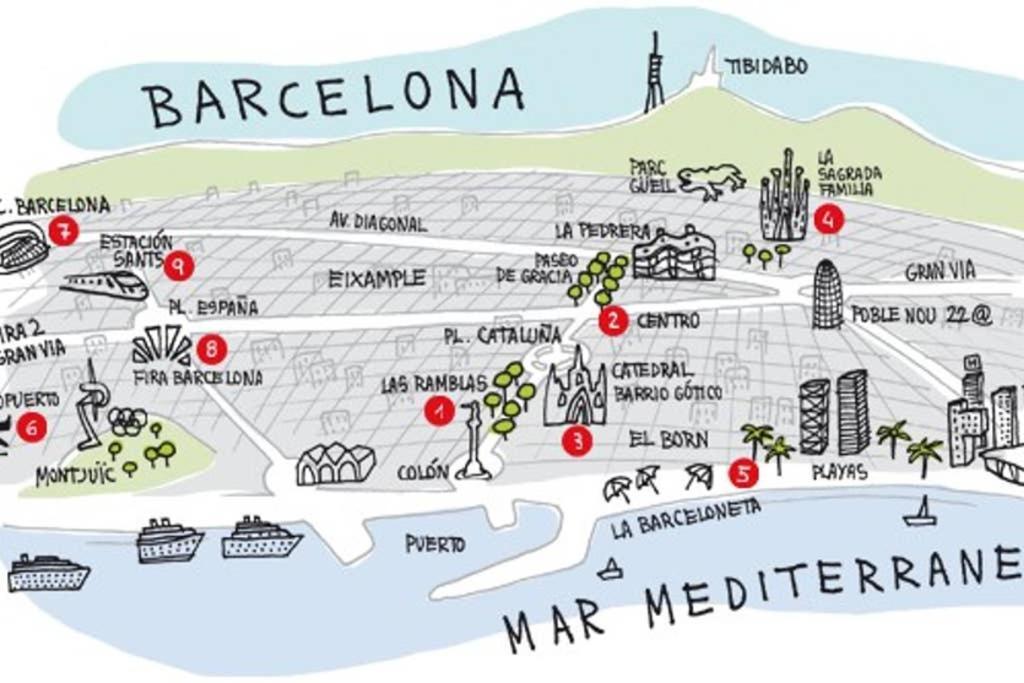 7 Pax Montserrat Ramblas Barcelona Exterior photo